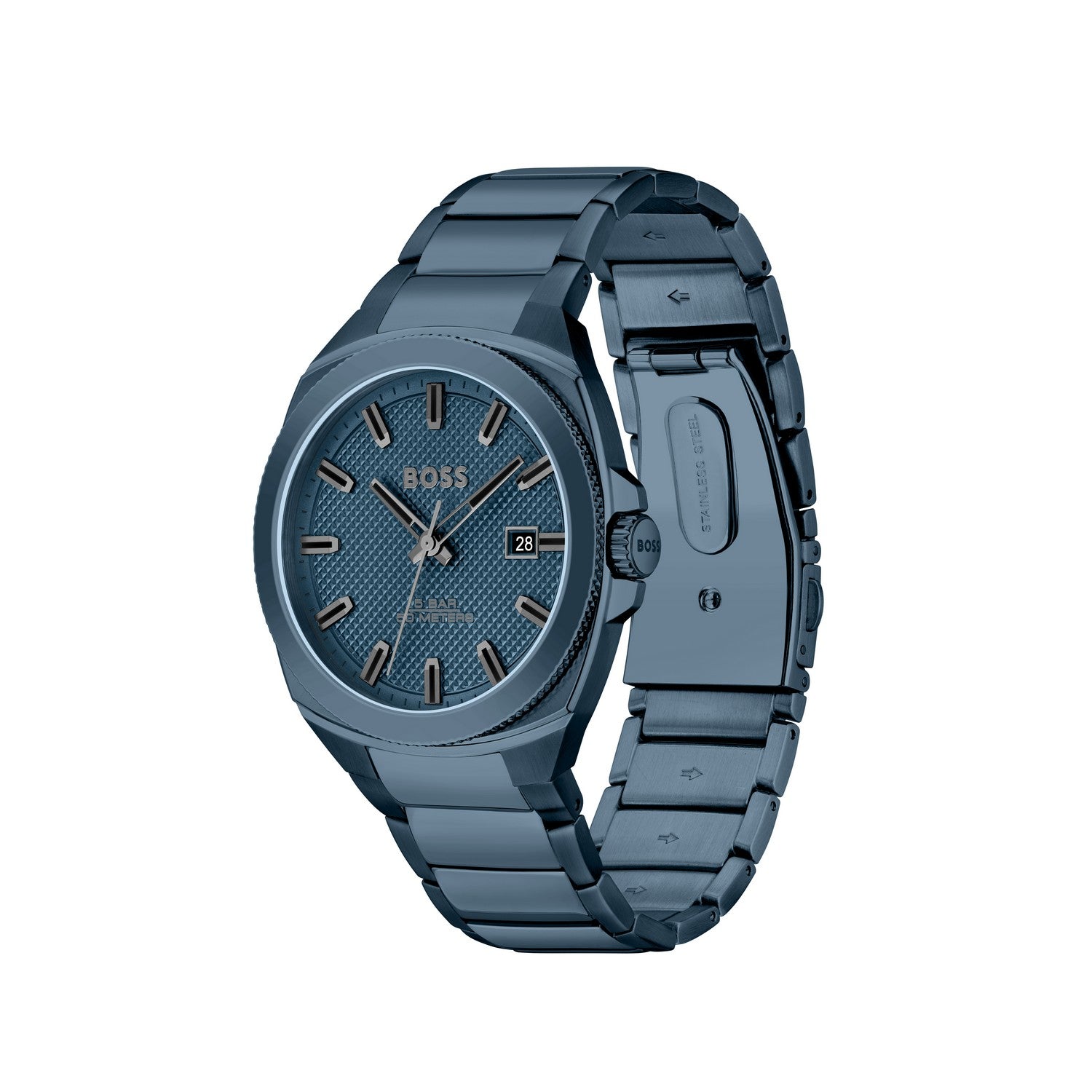 Boss WALKER 41 mm Blue Dial Men Analog Watch 1514138
