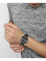Boss Runner Qtz Fashion Chrono 44 mm Black Dial Men Watch 1514141