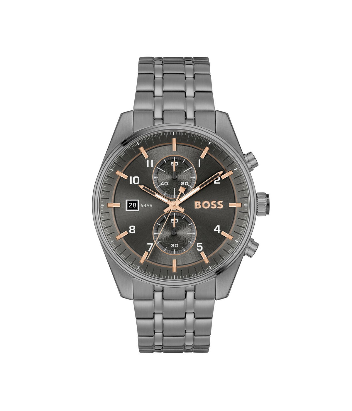 Boss SKYTRAVELLER 44 mm Grey Dial Men Watch 1514153