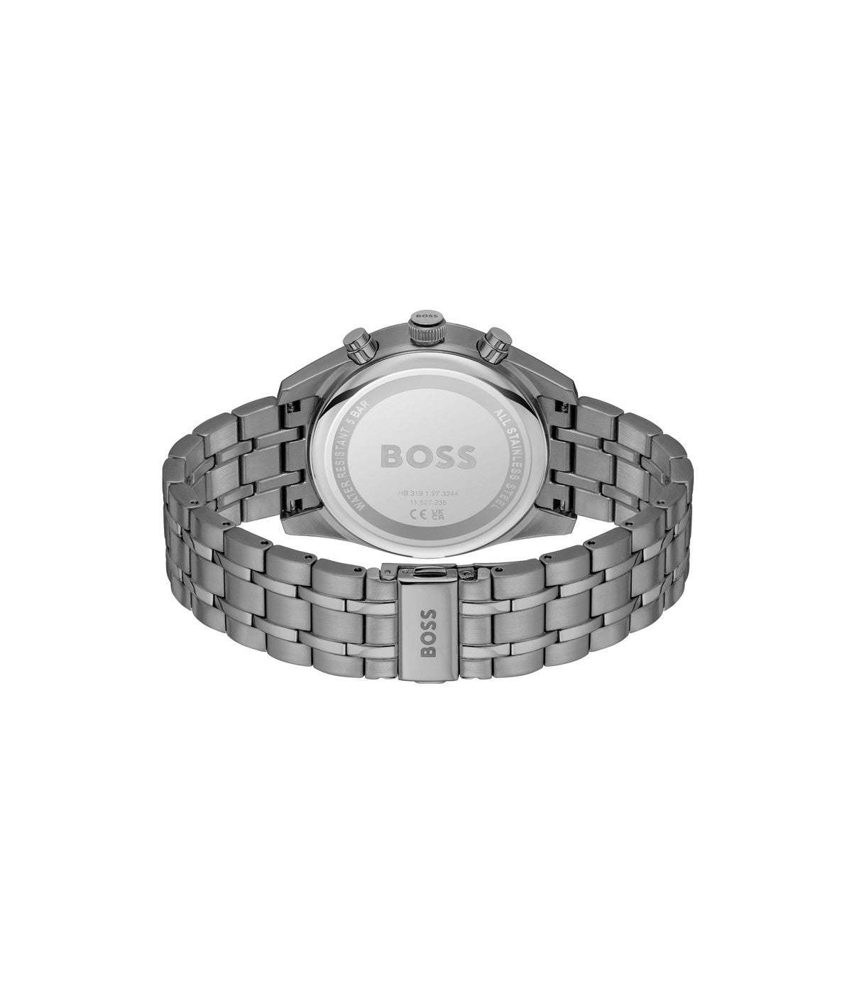 Hugo Boss SKYTRAVELLER 44 mm Grey Dial Men Watch- 1514153