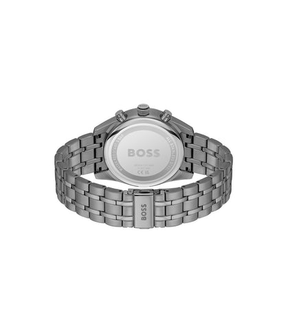 Hugo Boss SKYTRAVELLER 44 mm Grey Dial Men Watch- 1514153
