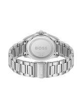 Boss Strike Qtz Basic Calendar 41 mm Silver White Dial Men Watch 1514176