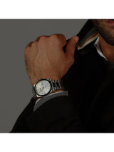 Boss Strike Qtz Basic Calendar 41 mm Silver White Dial Men Watch 1514176