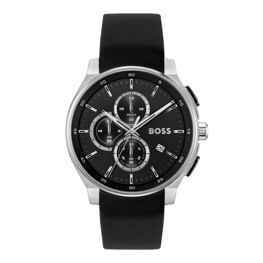 Boss Peak 2.0 Qtz Fashion Chrono 45 mm Black Dial Men Watch 1514188