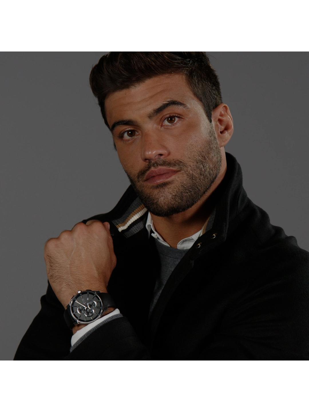 Boss Peak 2.0 Qtz Fashion Chrono 45 mm Black Dial Men Watch 1514188