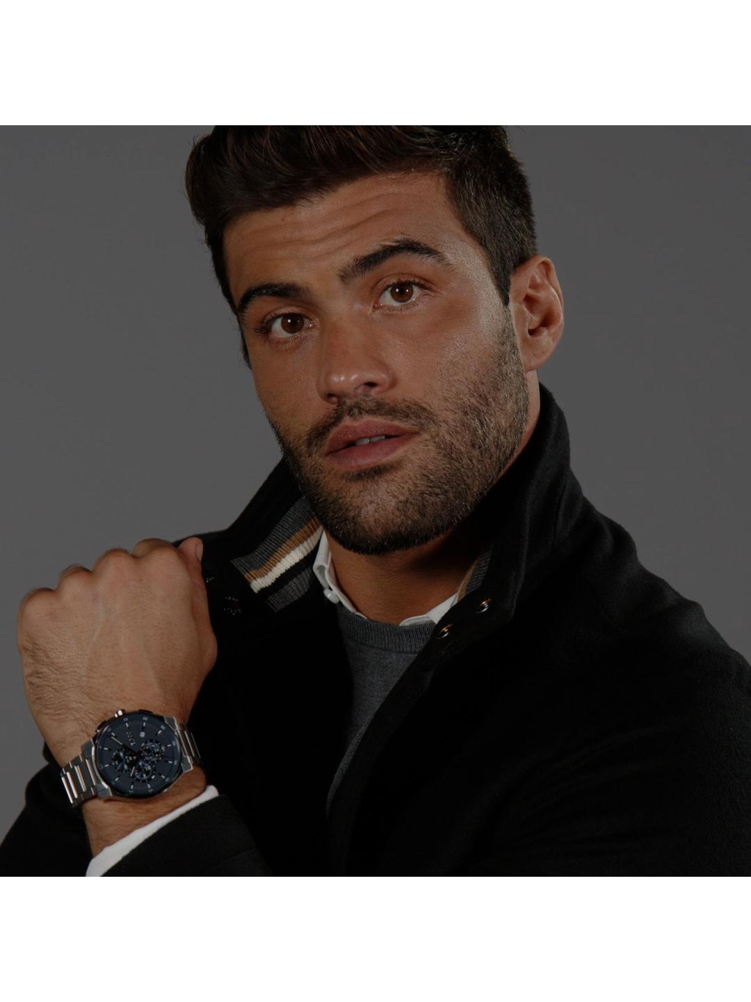 Boss Peak 2.0 Qtz Fashion Chrono 45 mm Blue Dial Men Watch 1514189