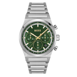 Boss CANDOR CHRONO 41 mm Green Dial Men Watch 1514220
