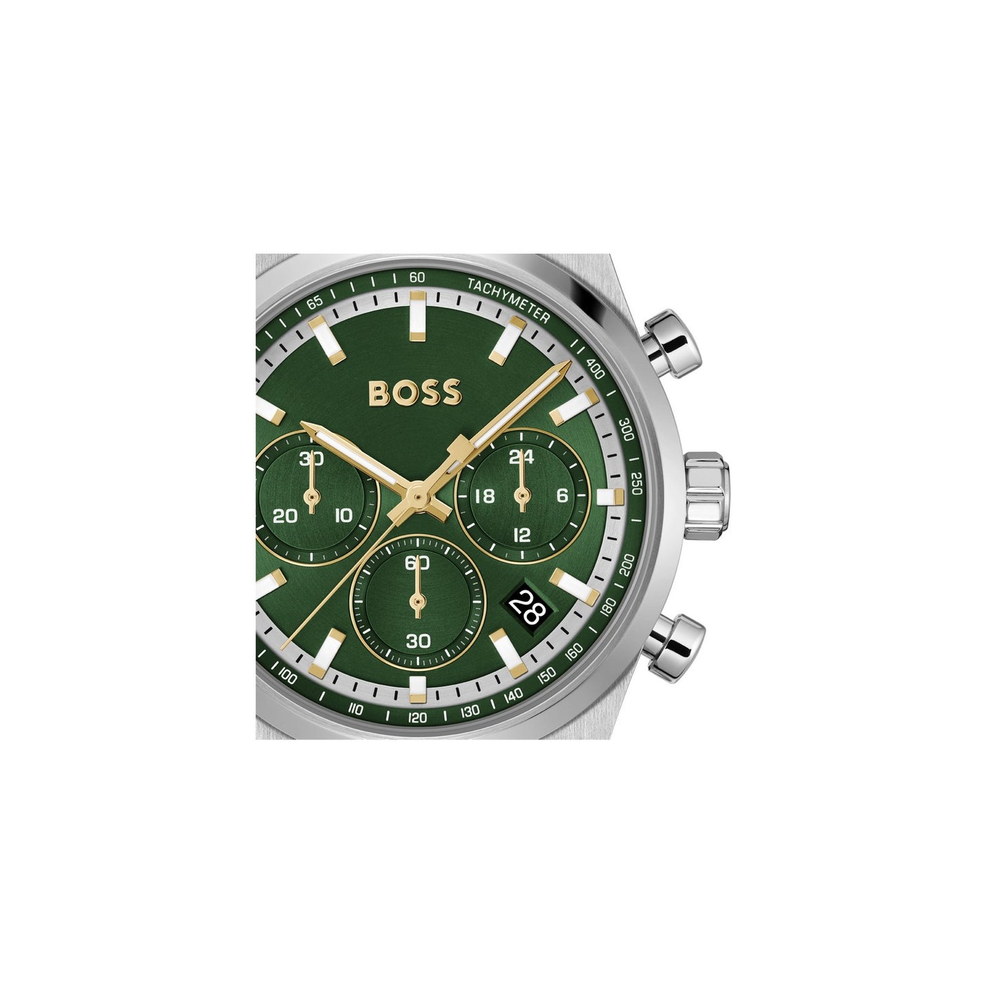 Boss CANDOR CHRONO 41 mm Green Dial Men Watch 1514220