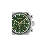 Boss CANDOR CHRONO 41 mm Green Dial Men Watch 1514220