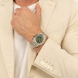 Boss CANDOR CHRONO 41 mm Green Dial Men Watch 1514220