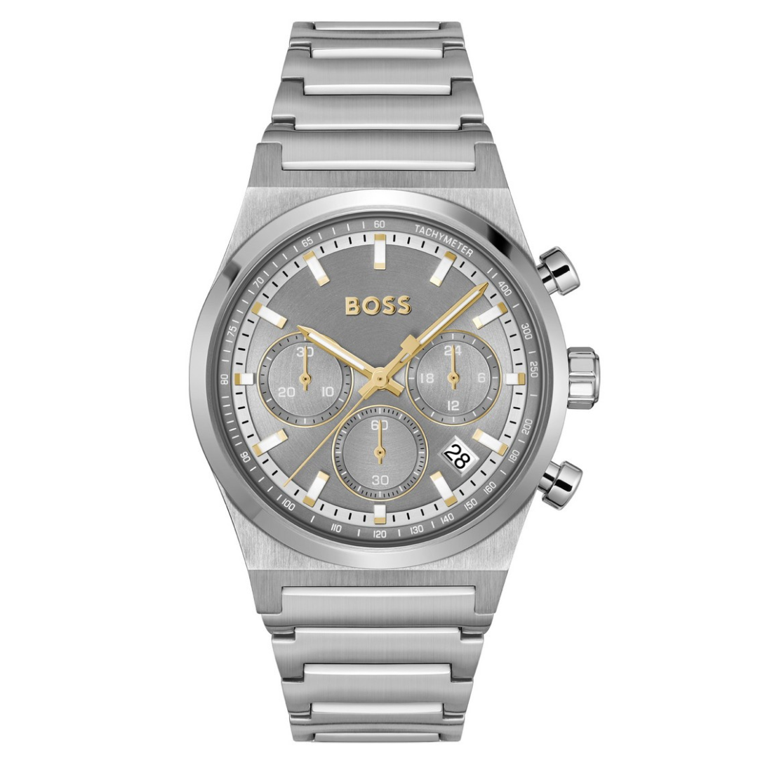 Boss CANDOR CHRONO 41 mm Grey Dial Men Watch 1514221