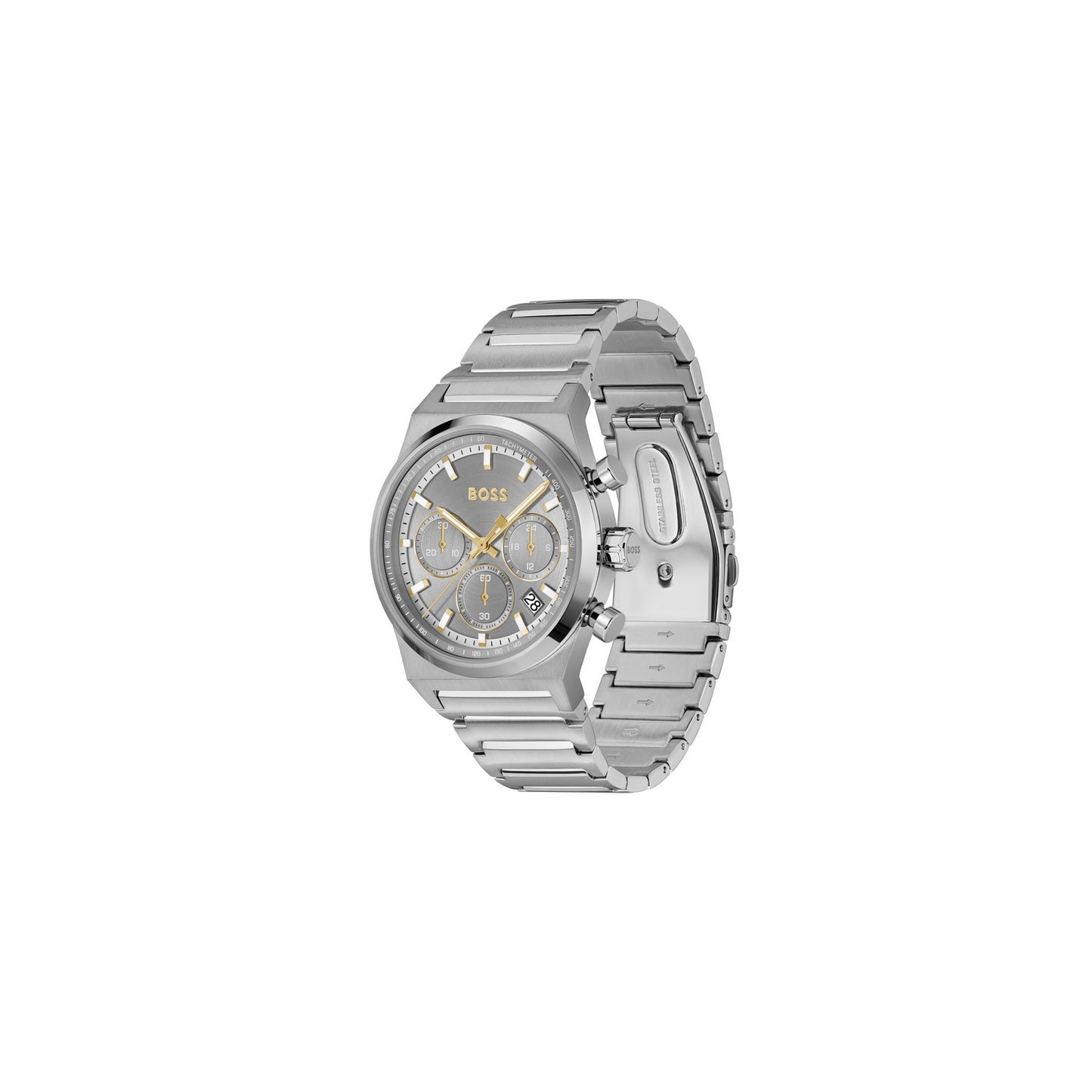 Boss CANDOR CHRONO 41 mm Grey Dial Men Watch 1514221