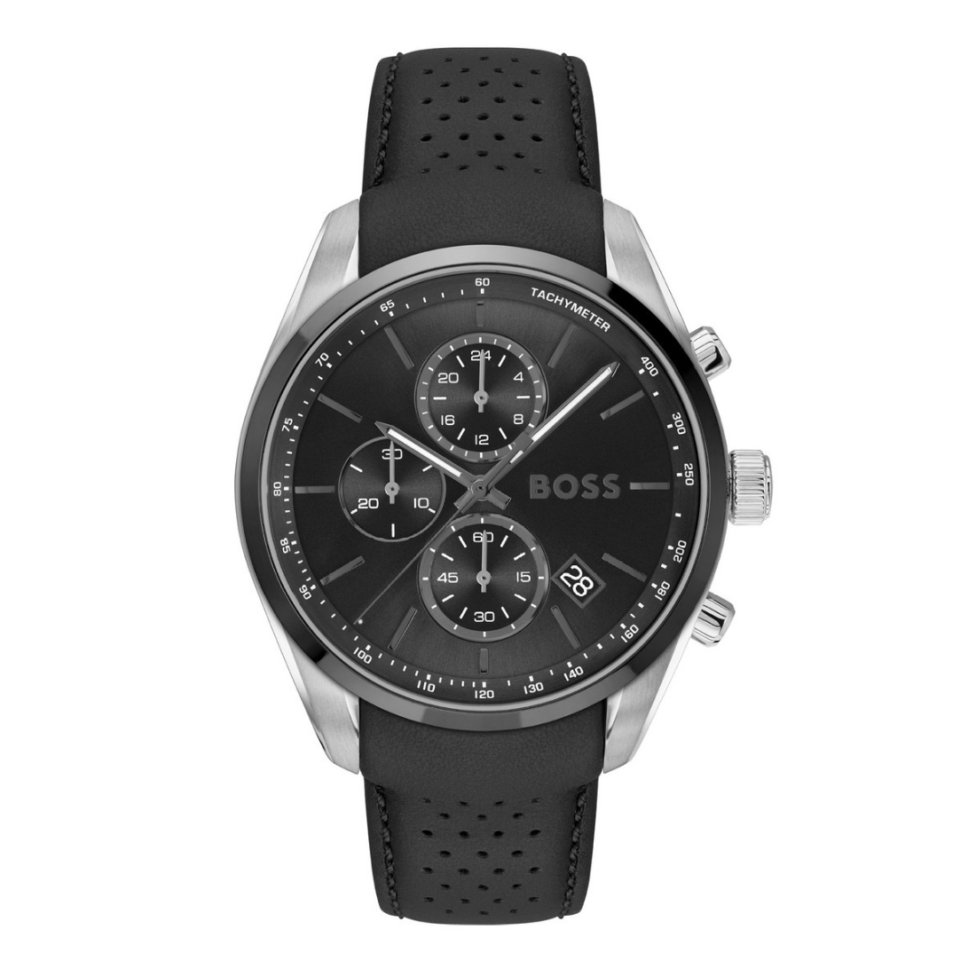 Hugo Boss GRAND PRIX 44 44.5 mm Black Dial Men Watch-  1514224