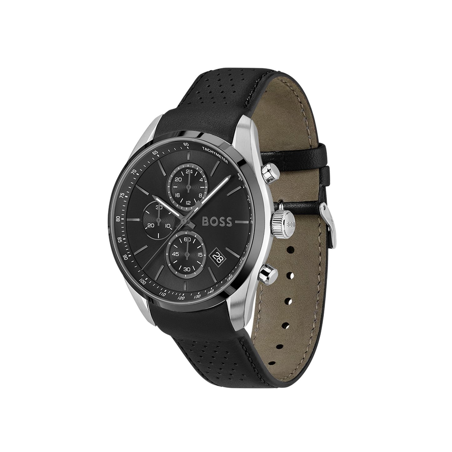 Hugo Boss GRAND PRIX 44 44.5 mm Black Dial Men Watch-  1514224