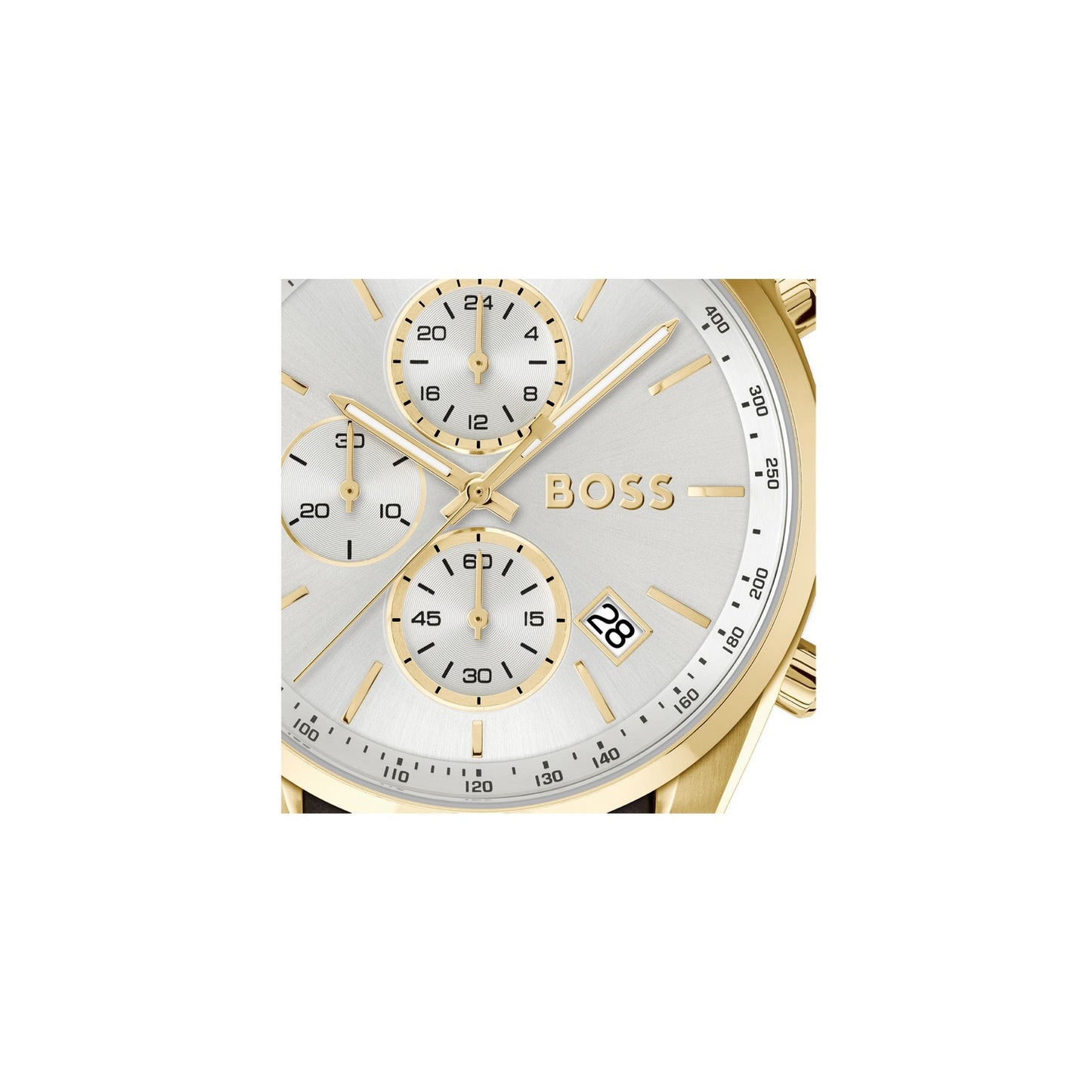 Boss GRAND PRIX 44 44.5 mm Silver Dial Men Watch 1514225