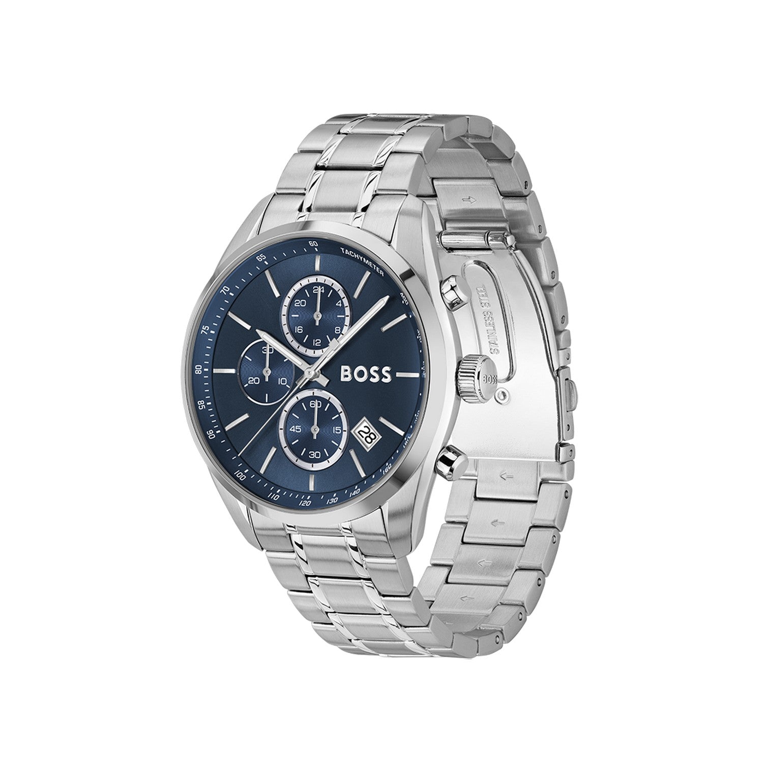 Boss GRAND PRIX 44 44.5 mm Blue Dial Men Watch 1514226