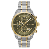 Boss GRAND PRIX 44 44.5 mm Olive Dial Men Watch  1514227