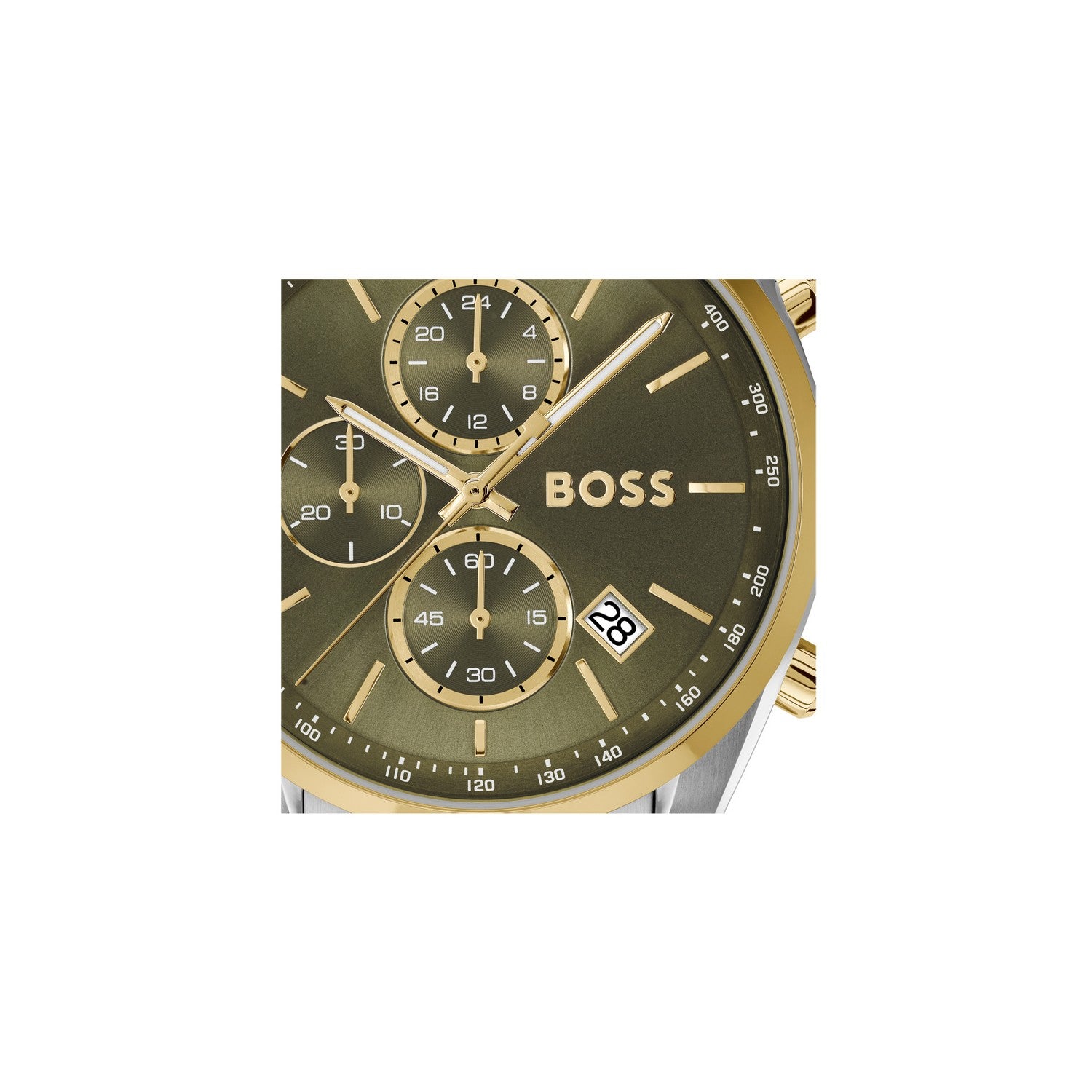 Boss GRAND PRIX 44 44.5 mm Olive Dial Men Watch  1514227