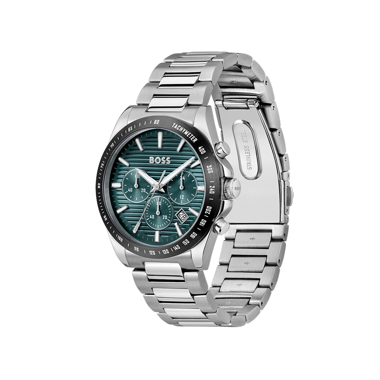 Boss STRIKE 41 mm Green Dial Men Watch 1514241