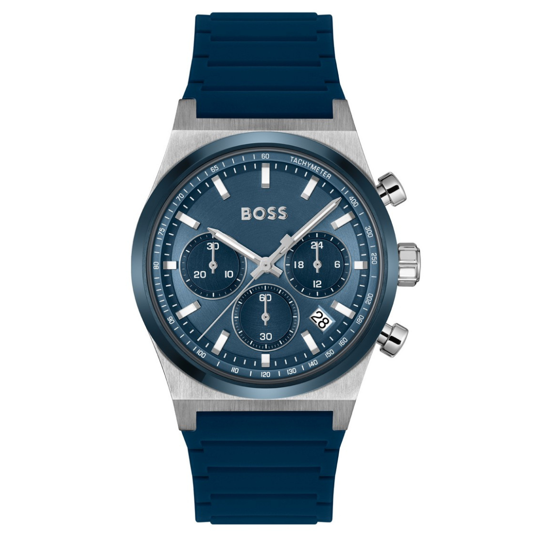 Boss CANDOR CHRONO 41 mm Blue Dial Men Watch 1514243