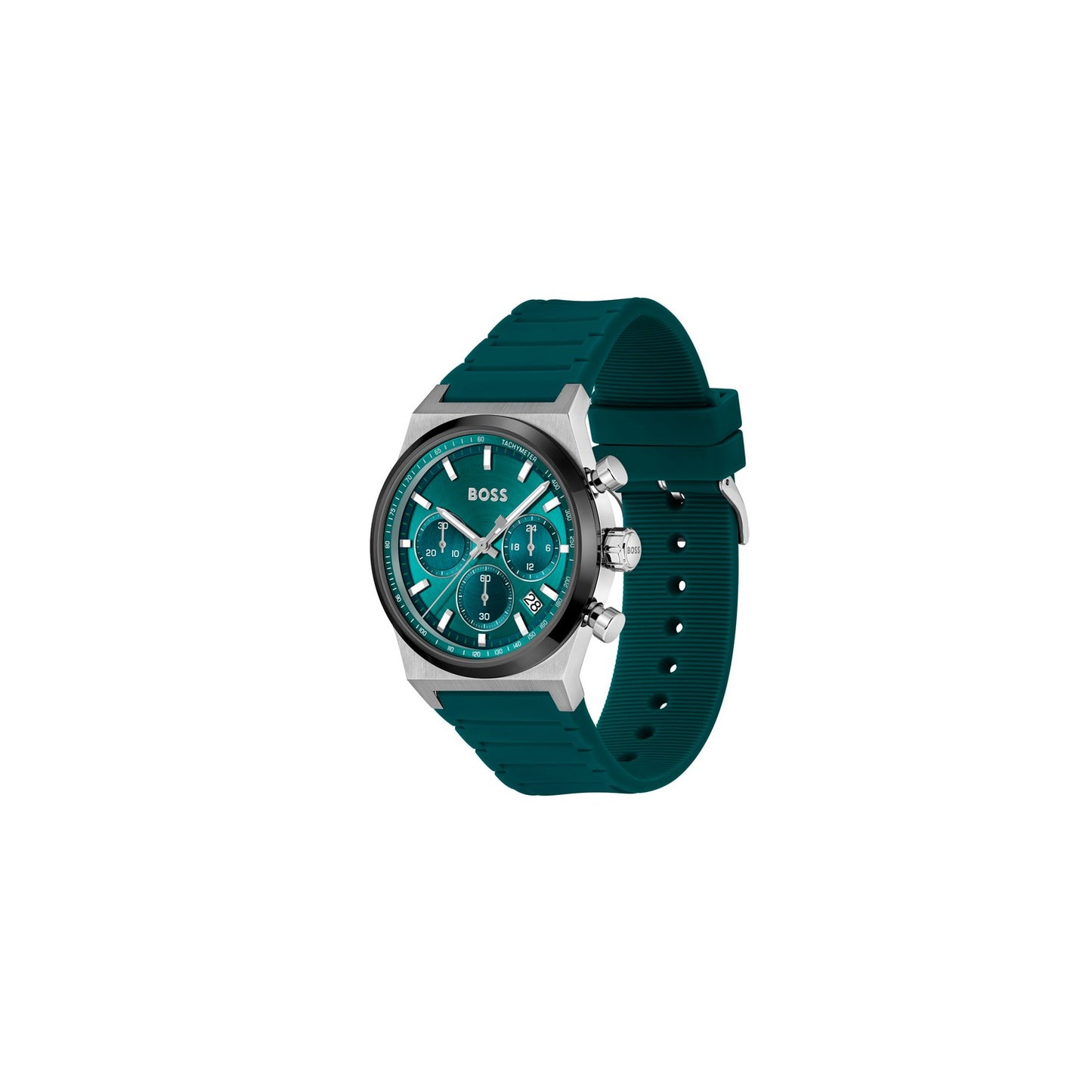 Boss CANDOR CHRONO 41 mm Green Dial Men Watch 1514244