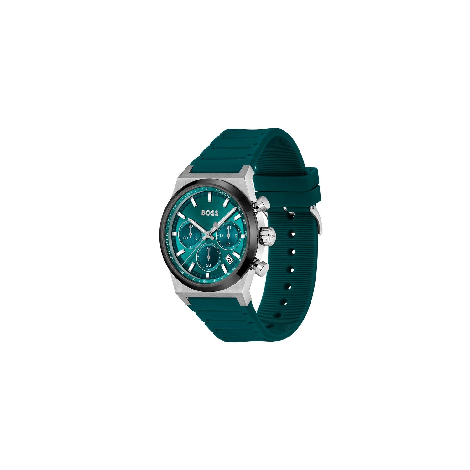 Boss CANDOR CHRONO 41 mm Green Dial Men Watch 1514244