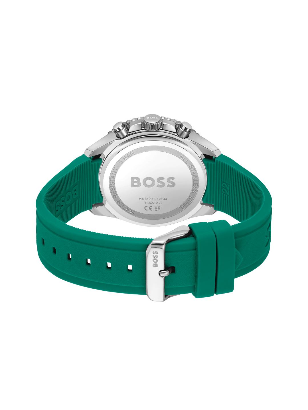 Boss Runner Qtz Fashion Chrono Black Round Dial Men's Watch 1514246
