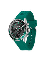 Boss Runner Qtz Fashion Chrono Black Round Dial Men's Watch 1514246