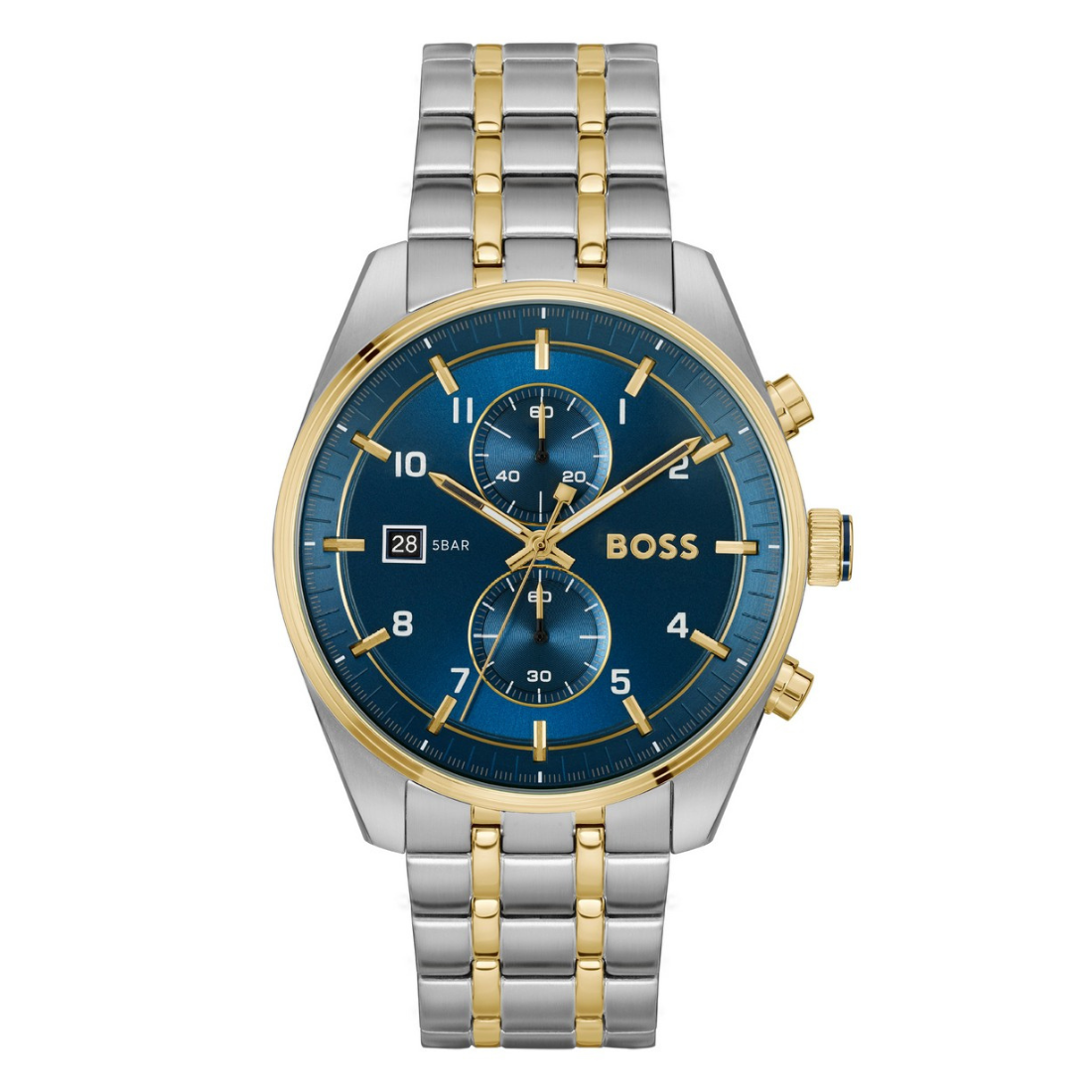 Boss SKYTRAVELLER 44 mm Blue Dial Men Watch 1514247
