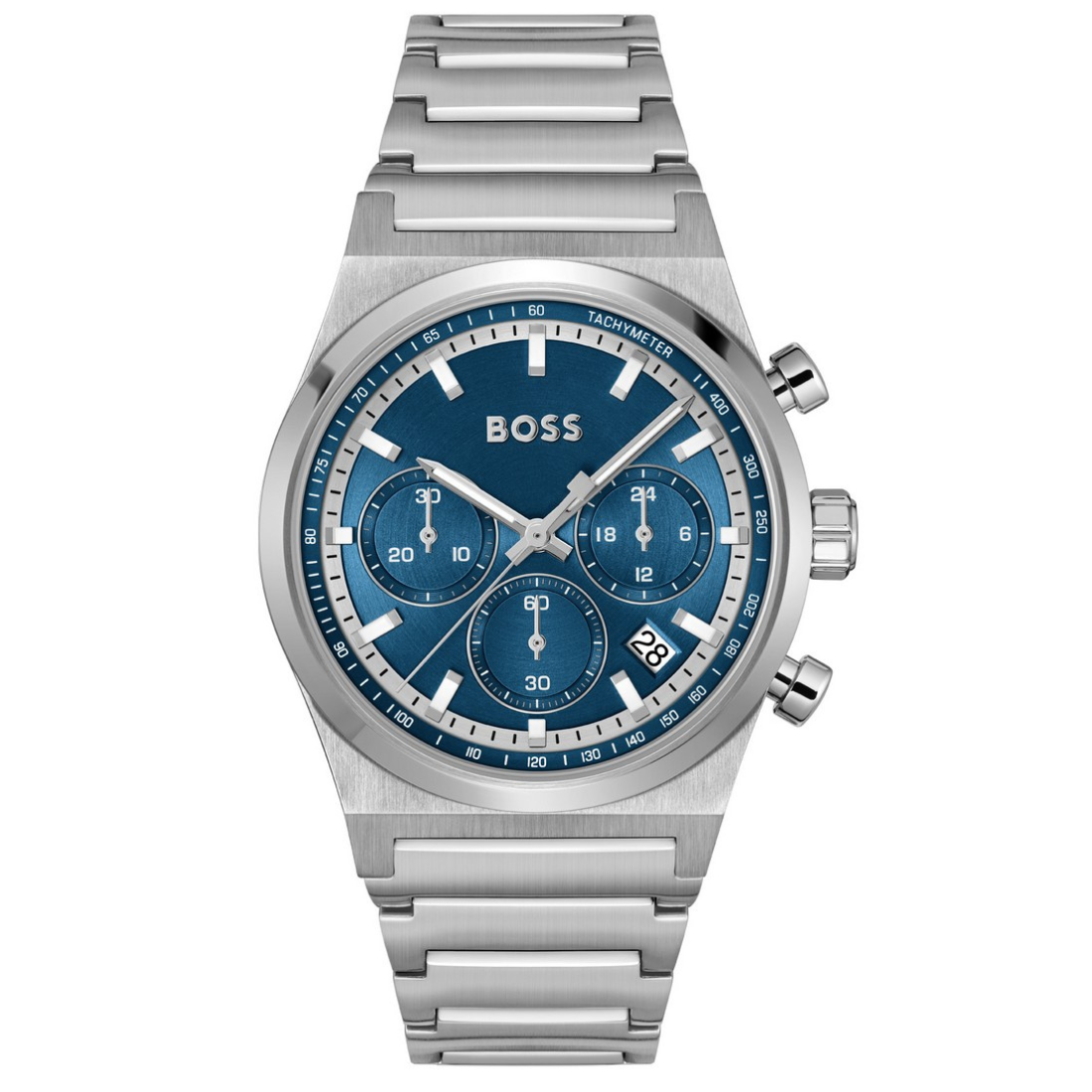 Boss CANDOR CHRONO 41 mm Blue Dial Men Watch 1514250