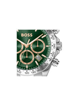 Boss Hero 2.0 Qtz Fashion Chrono 44 mm Green Dial Men Watch 1514268