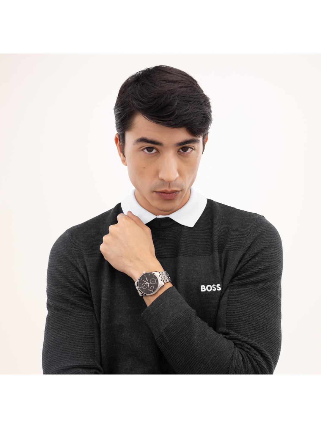 Boss Principle Master Qtz Multifunction 41 mm Black Dial Men Watch 1514274