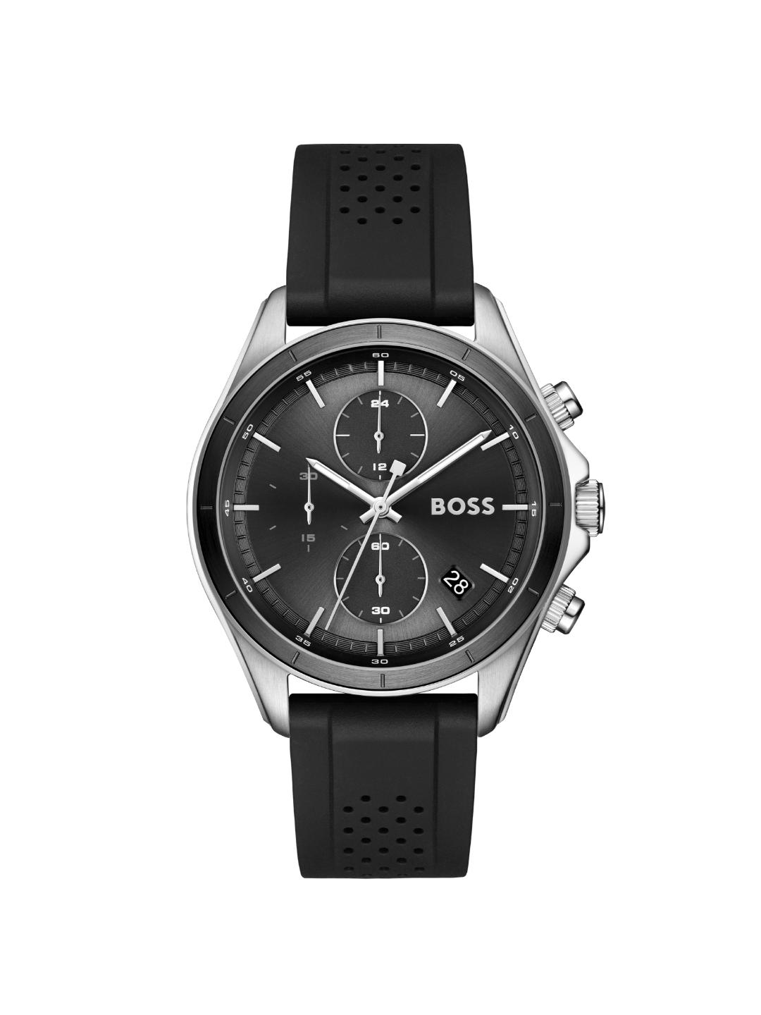 Boss Bossletic Qtz Fashion Chrono Black Round Dial Men's Watch 1514334