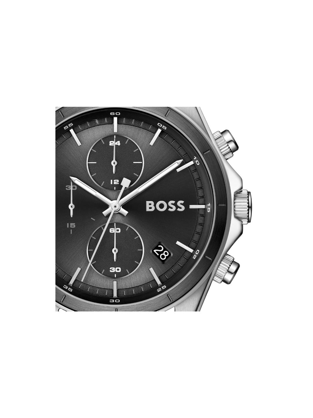Boss Bossletic Qtz Fashion Chrono Black Round Dial Men's Watch 1514334