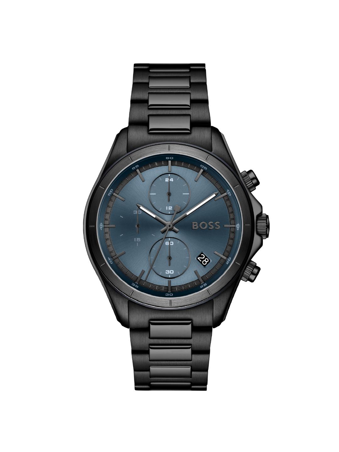 Boss Bossletic Qtz Fashion Chrono Blue Round Dial Men's Watch 1514337