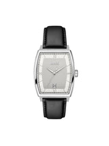 Boss Principle Qtz Basic Calendar Silver White Tonneau Dial Men's Watch 1514351
