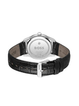 Boss Langford Qtz Basic Calendar Black Round Dial Men's Watch 1514356