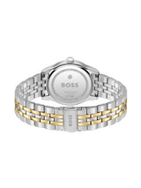 Boss Langford Qtz Basic Calendar Parchment Round Dial Men's Watch 1514358