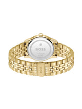 Boss Langford Qtz Basic Calendar Grey Round Dial Men's Watch 1514359