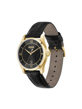 Boss Principle Qtz Basic Calendar Black Round Dial Men's Watch 1514364