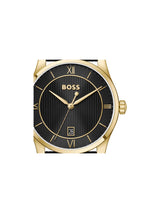 Boss Principle Qtz Basic Calendar Black Round Dial Men's Watch 1514364