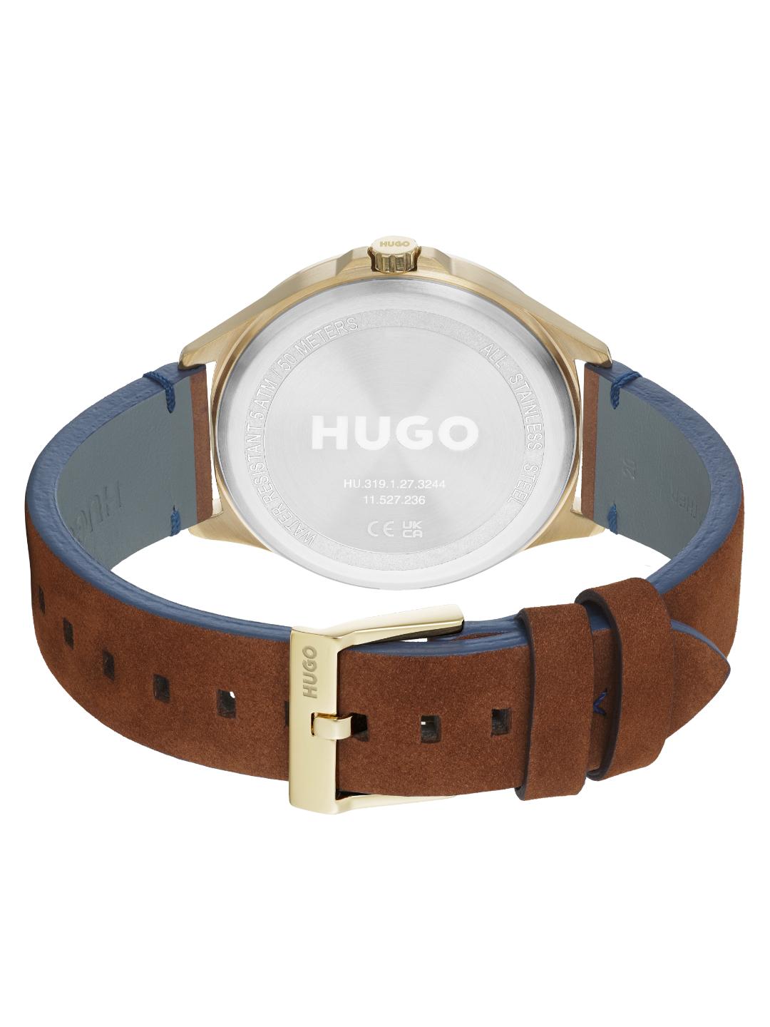 Hugo Smash Basic Blue 43 mm Dial Men Analog Watch 1530134
