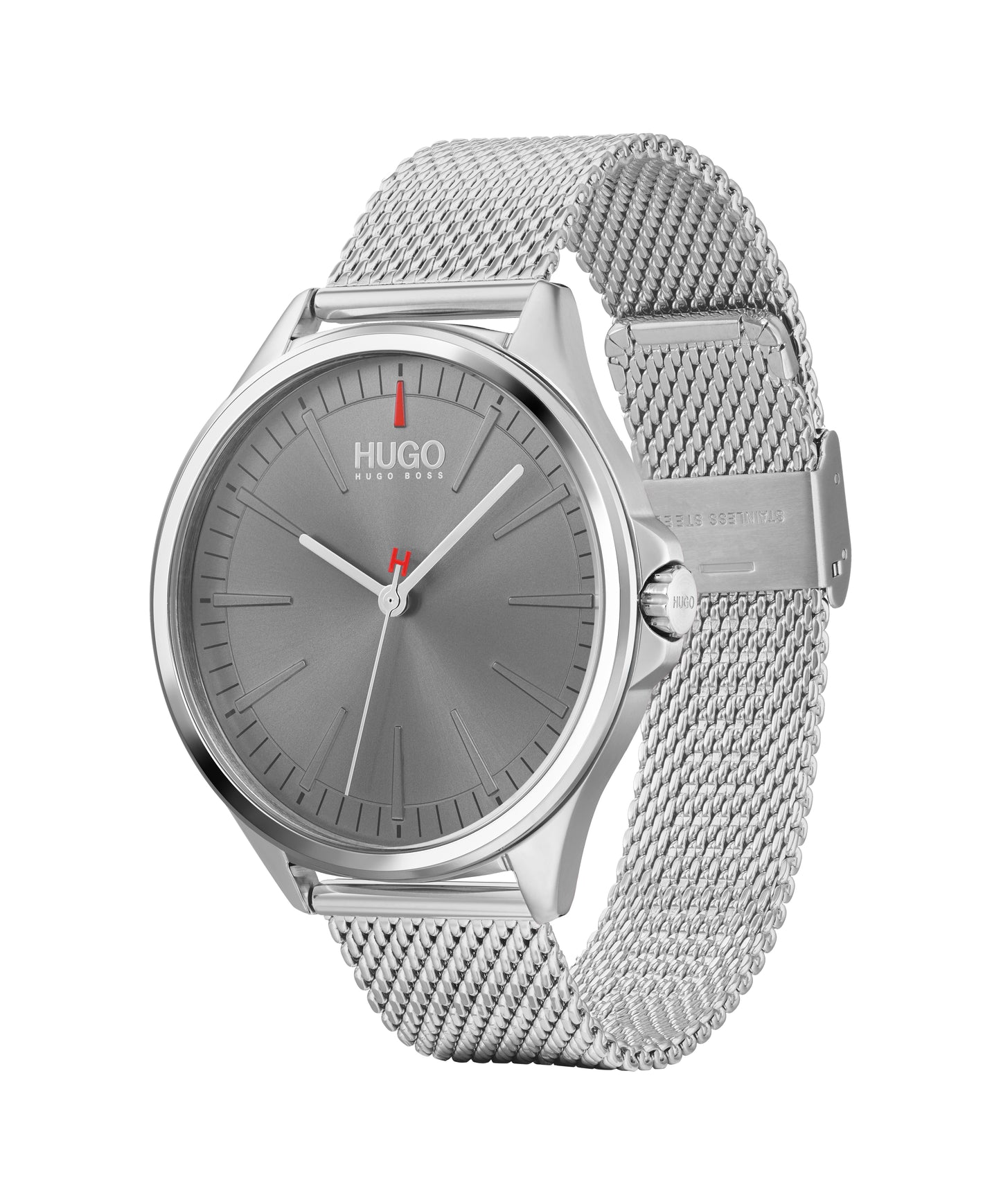 Hugo Boss SMASH 43 mm Grey Dial Men Watch-  1530135