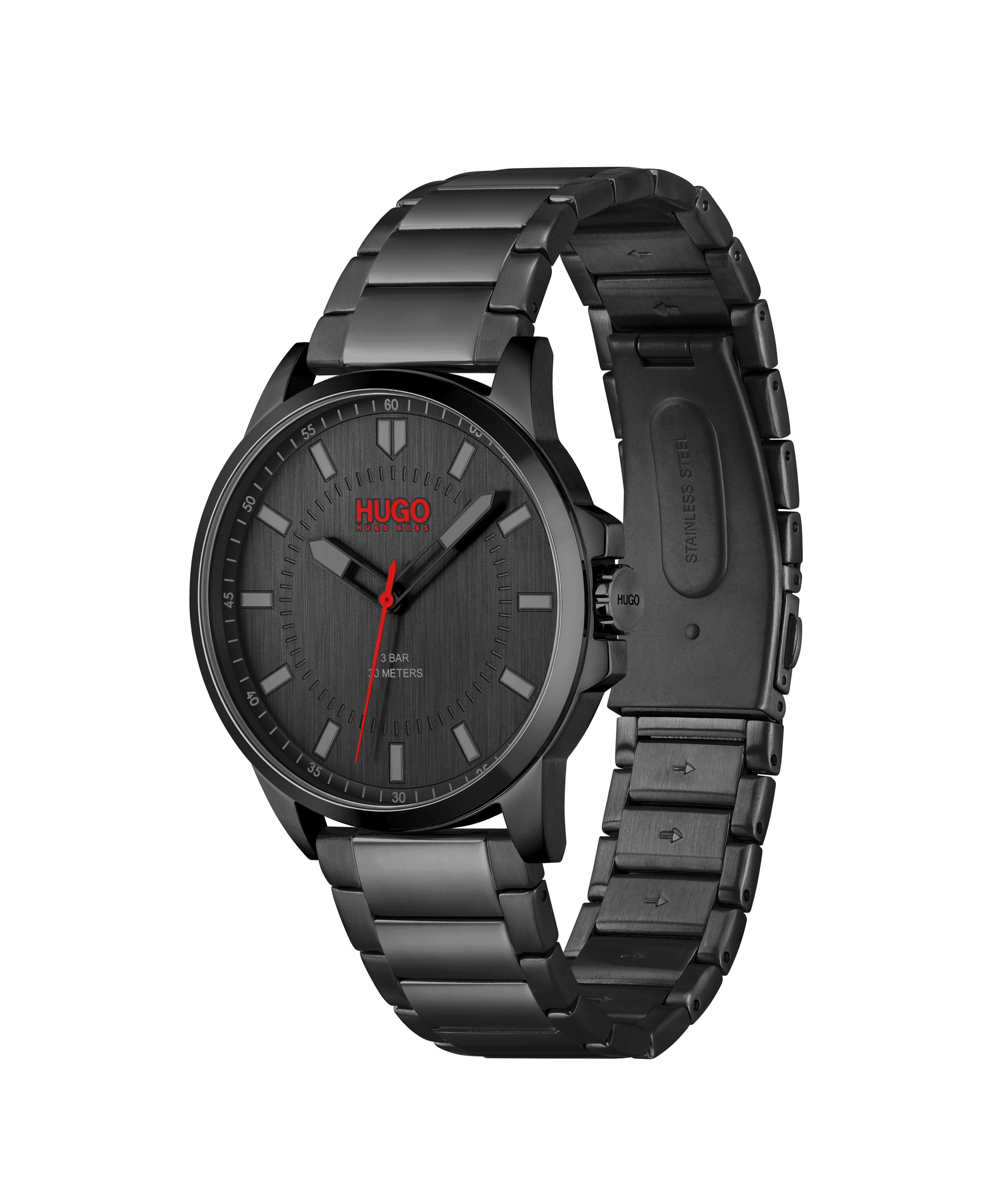 Hugo Boss FIRST 43 mm Black Dial Men Watch 1530187