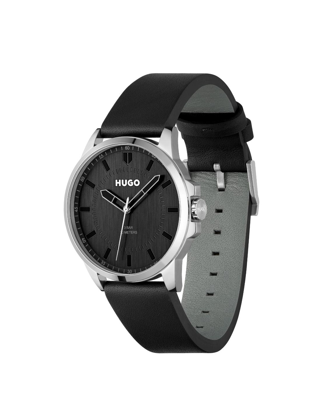 Hugo First Basic Black 43 mm Dial Men Analog Watch 1530188