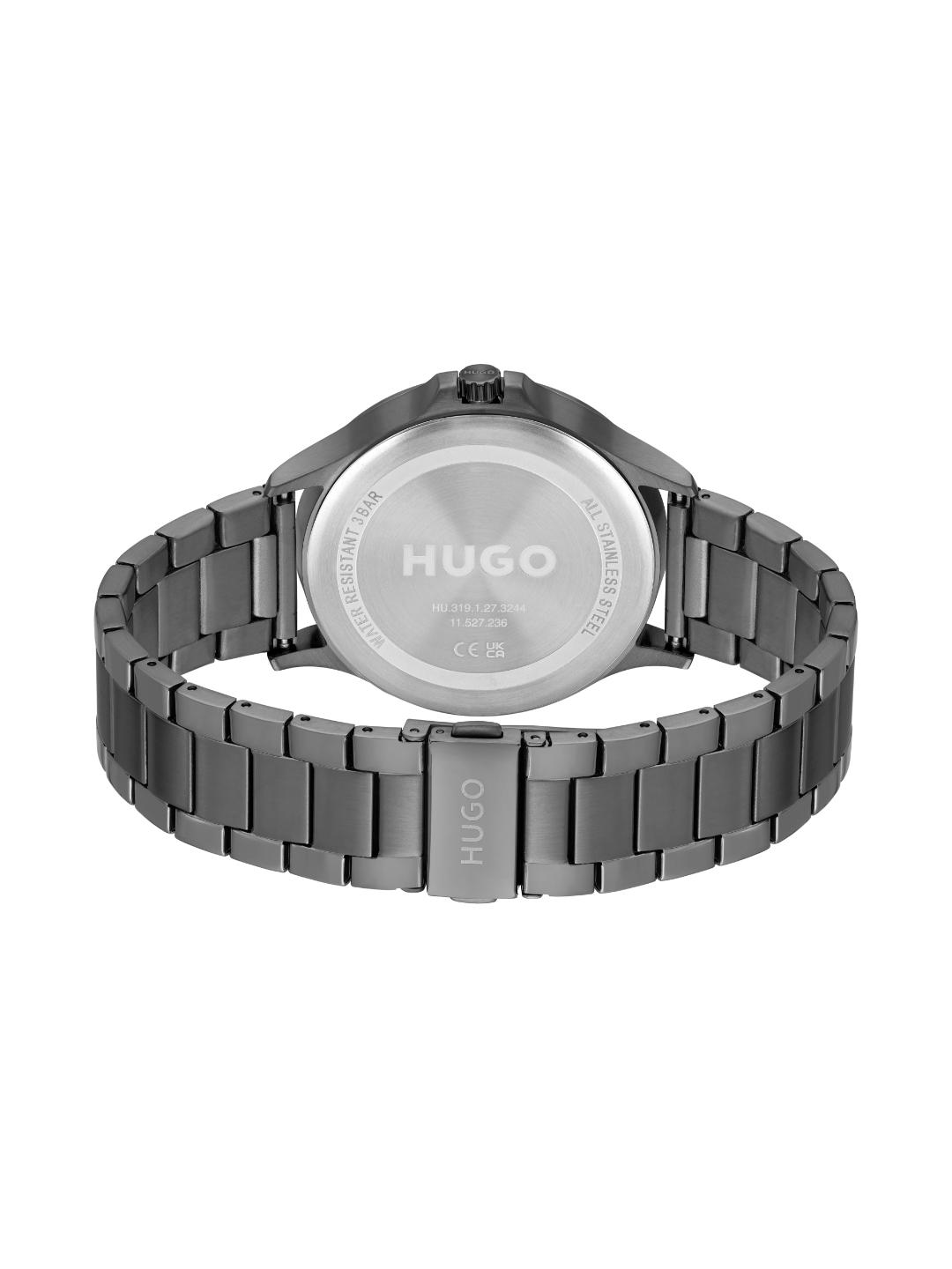 Hugo Leap Chronograph Grey 45 mm Dial Men Watch 1530247