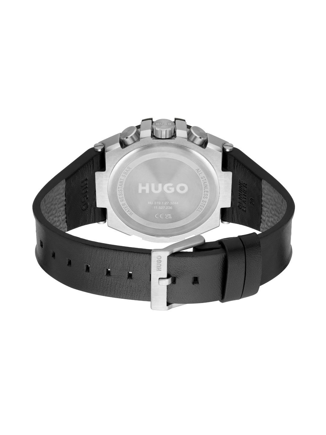 Hugo Wild Chronograph Black 46 mm Dial Men Watch 1530336