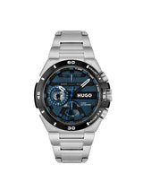 Hugo Wild Chronograph Blue & Black 46 mm Dial Men Watch 1530337