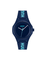Hugo Lit For Him Basic Blue 42 mm Dial Men Analog Watch 1530344
