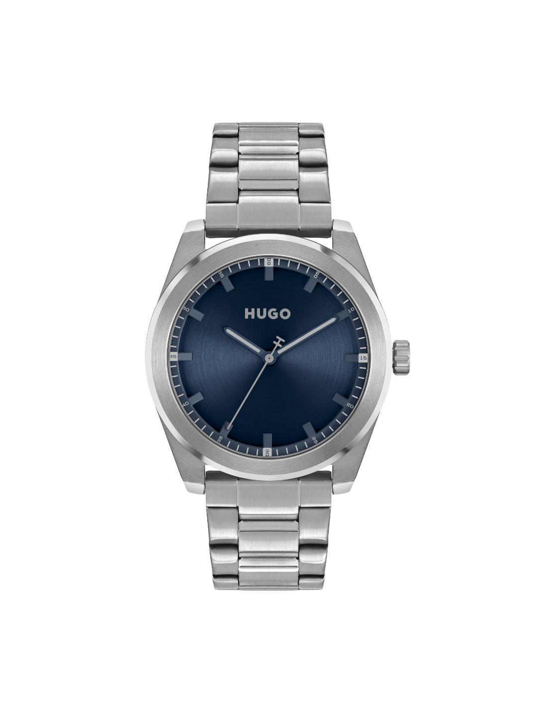 Hugo Bright Basic Blue 42 mm Dial Men Analog Watch 1530361
